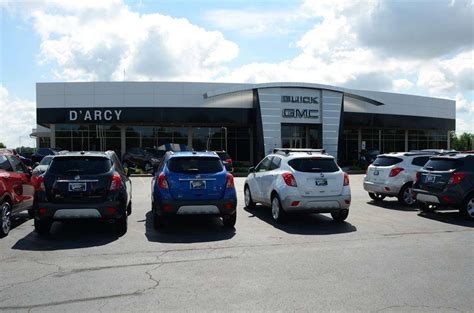 Darcy gmc - D'arcy Buick-gmc is dedicated to providing you with genuine Buick, GMC parts. Our highly trained technicians are here to answer all your questions! Skip to main content; Skip to Action Bar; Sales: (877) 811-6156 Service: (815) 671-4214 . 2022 Essington Rd, Joliet, IL 60435 Open Today Sales: 9 AM-6 PM. Open Today Service: 7 AM-3 PM. Show New. …